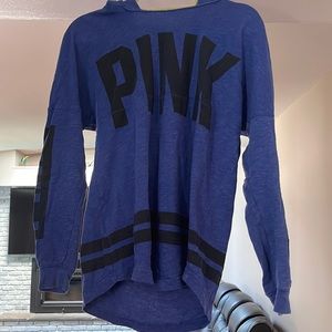 Pink hoodie sweatshirt size M